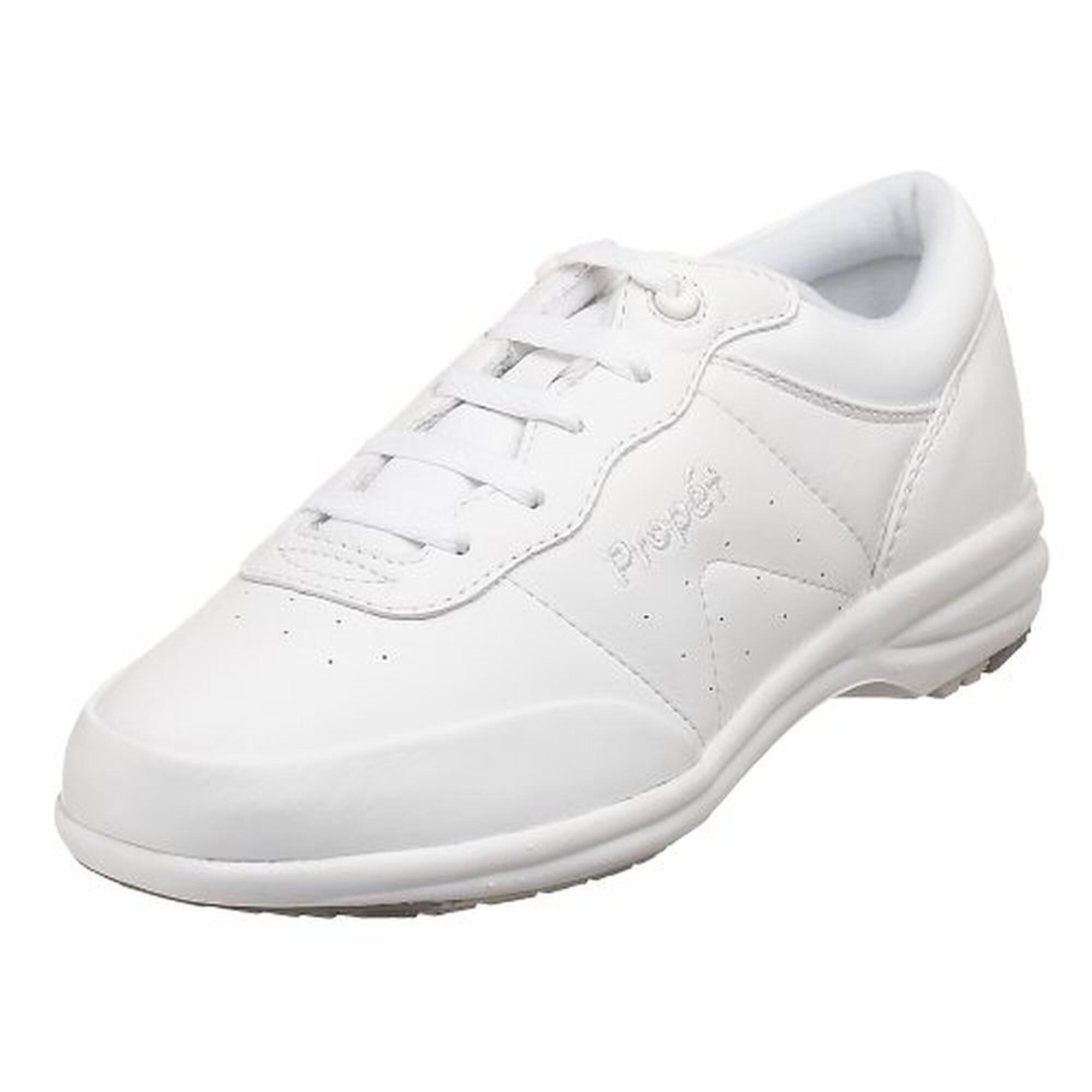 propet walker leather walking shoes