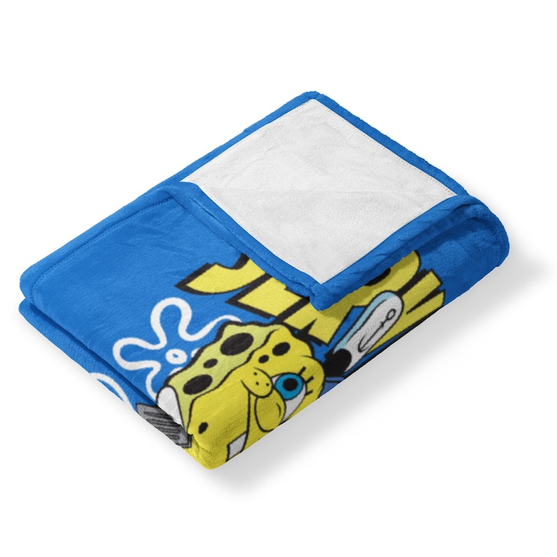 Nickelodeon Spongebob Squarepants Silk Touch Throw Blanket