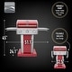 preview thumbnail 10 of 79, Kenmore 3 Burner Pedestal Grill with Foldable Side Shelves - product size:1298*613*1145mm,