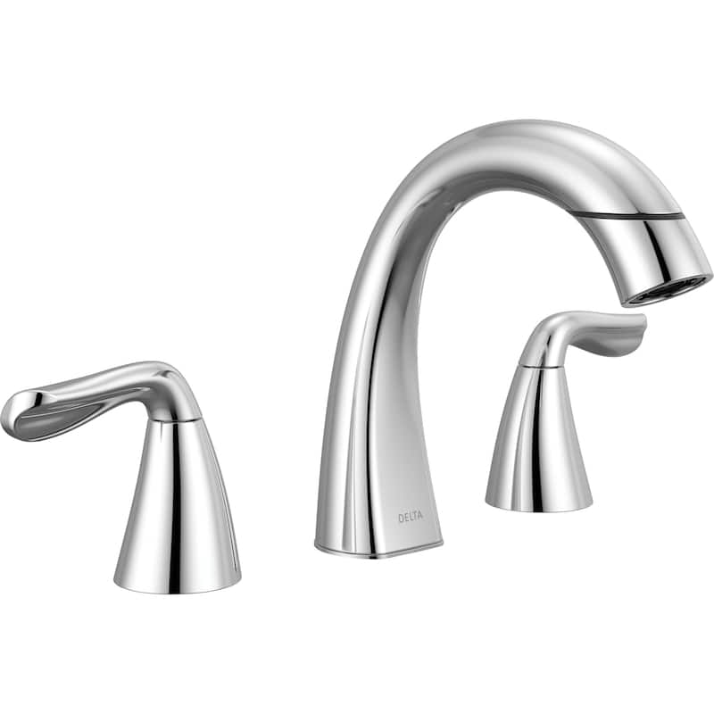 Delta 35840LF-PD Arvo 1.2 GPM Widespread Bathroom Faucet with Pull - Chrome