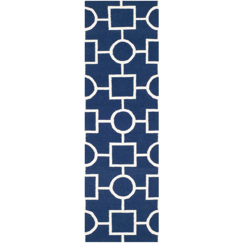 SAFAVIEH Handmade Flatweave Dhurries Narcisa Modern Moroccan Wool Rug
