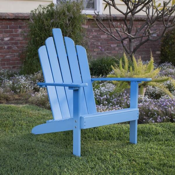 Shop Hillsdale Outdoor Patio Acacia Adirondack Chair Overstock 28640858