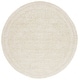 preview thumbnail 81 of 83, SAFAVIEH Handmade Abstract Zenzi Modern Wool Rug 6' Round - Green/Ivory
