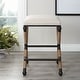 preview thumbnail 9 of 7, Uttermost 23709 Firth 19" Wide Counter Stool