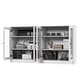 preview thumbnail 76 of 75, 100% Solid Wood Sideboard with Glass or Solid Wood Doors by Palace Imports - 64" x 35.75"