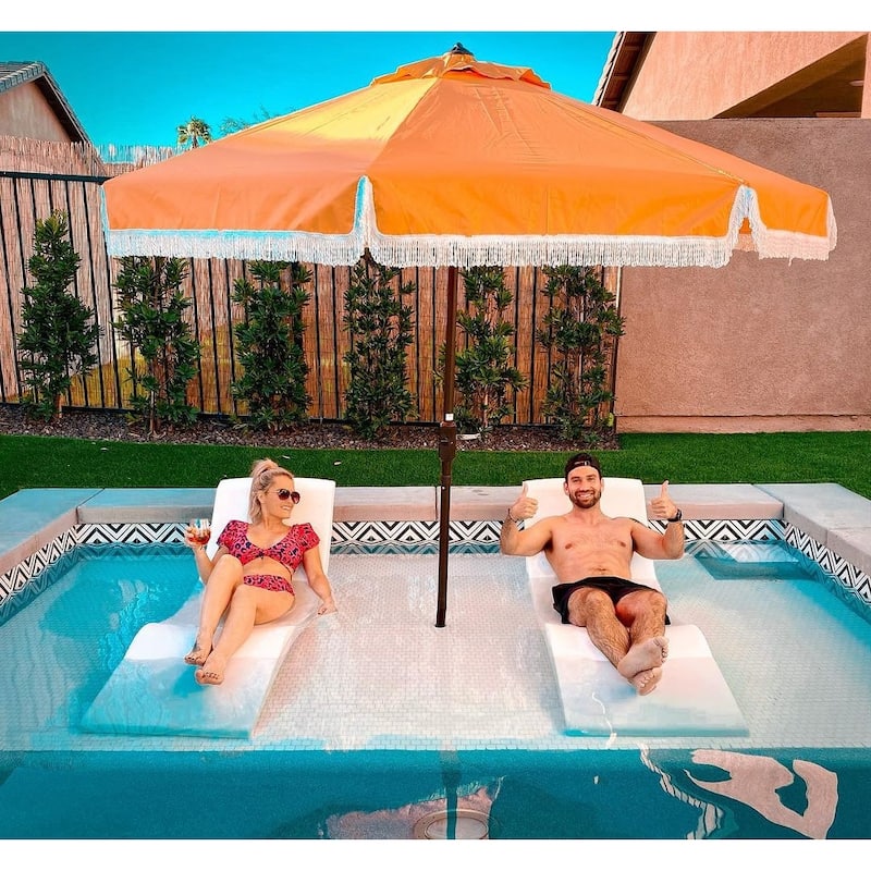 Aqua Outdoors In-Pool Chaise Lounge - Set of 2