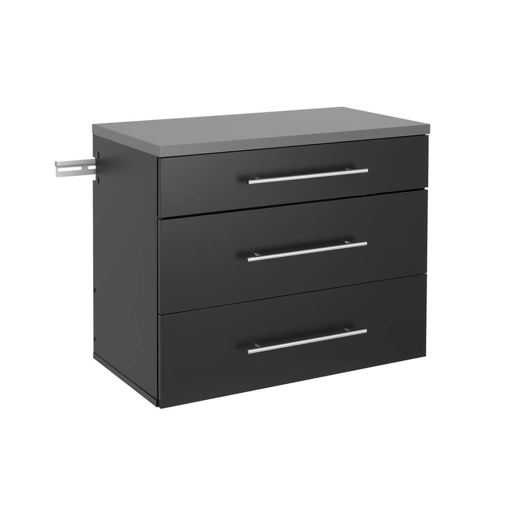 Prepac HangUps 3-drawer Base Storage Cabinet.