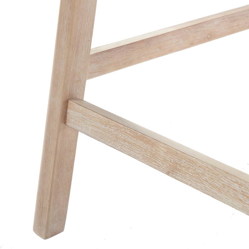 Christopher Knight Home - Modern Upholstered Wooden Counter Stools - 26" Seat Height Bar Stools with Back, Set of 2