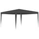 preview thumbnail 32 of 65, vidaXL Professional Party Tent Anthracite - 157.5" x 157.5"