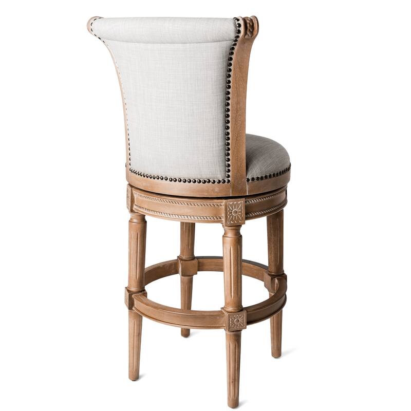 Maven Lane Pullman Swivel Kitchen Dining Stool