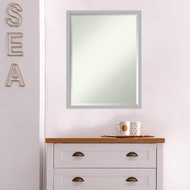 Beveled Wall Mirror - Hera Chrome Frame - Hera Chrome