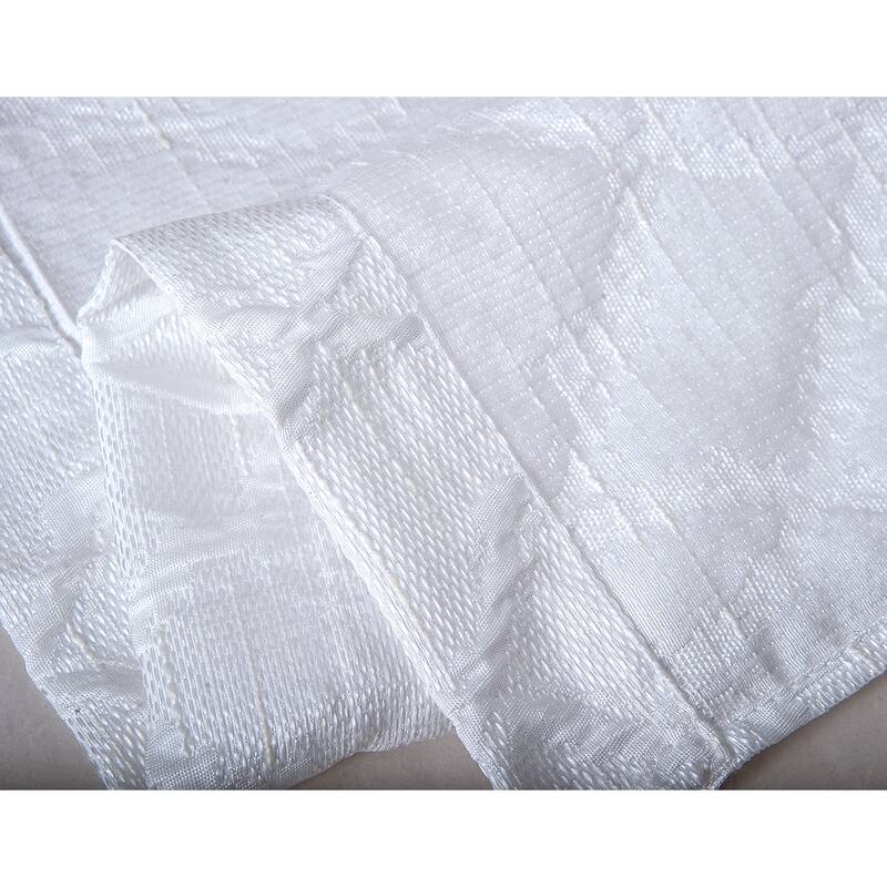 Bridgeport Jacquard Window Curtain Panel 90" - Machine Wash