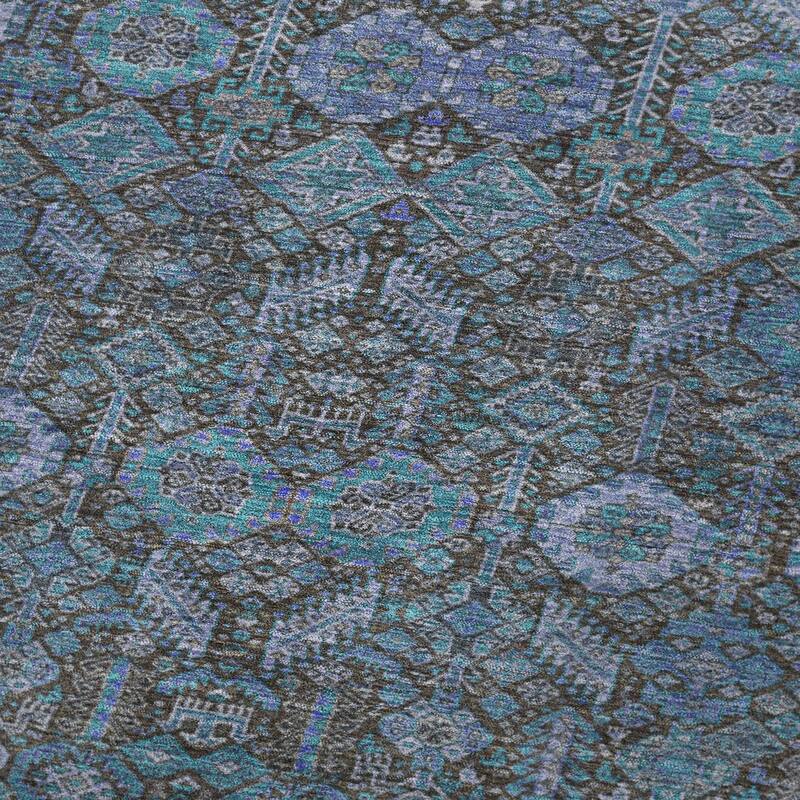 Premium Machine Washable Boho Moroccan Sherpa Throw Blanket
