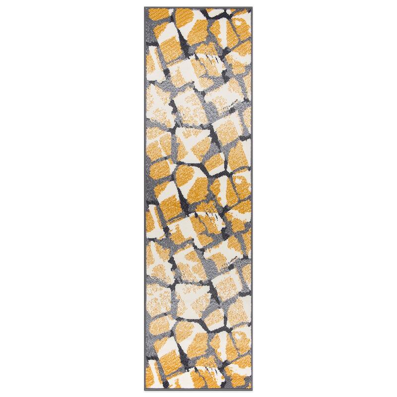 World Rug Gallery Contemporary Abstract Design Area Rug