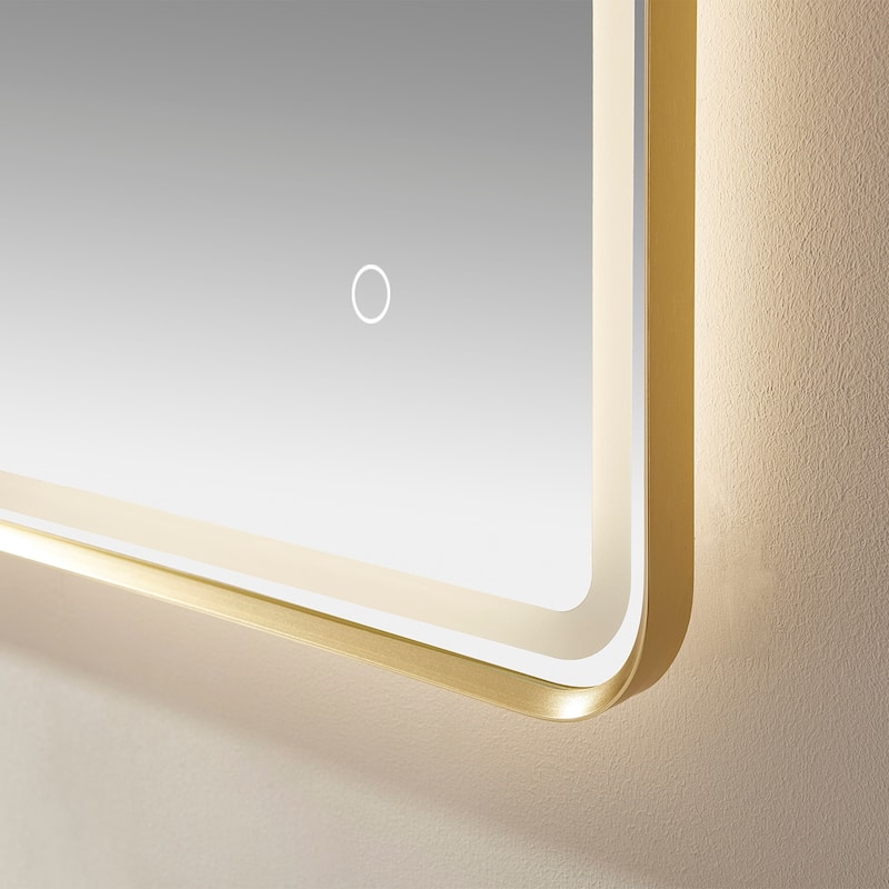 24'' Rectangle LED Lighted Accent Bathroom/Vanity Wall Mirror