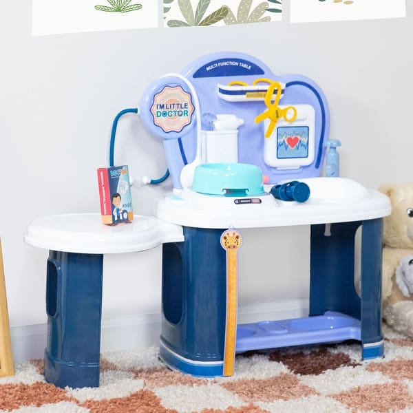 slide 2 of 20, Sunnydaze Little Doctor Pretend Vet Playset for Kids with Accessories