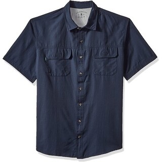 Shop G H Bass Co Mens Shirt Blue Size 3xlt Expolorer Fishing Button Down Overstock 31662262