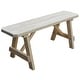 preview thumbnail 7 of 7, Pressure Treated Pine 4' Traditional Bench Unfinished