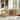 L Shaped Executive Desk with Storage Cabinet, 59” Corner Office Desk with Shelves, Wood Desk for Work Study