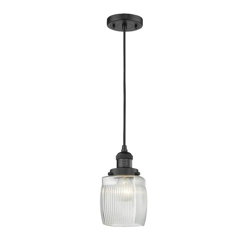 Innovations Lighting Colton Single Light 6" Wide Mini Pendant with