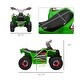 preview thumbnail 26 of 27, 6V Kids ATV Quad Car with Back Trailer, Electric Ride-On for Toddlers with Forward/Reverse, and Wear-Resistant Wheels