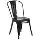 preview thumbnail 53 of 164, Metal Indoor/ Outdoor Stackable Bistro Chair (Set of 4)
