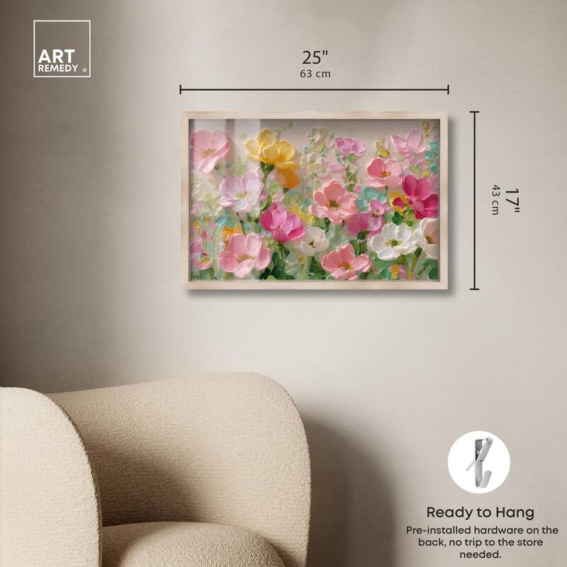 Expressed in Petals I Shadowbox by Art Remedy