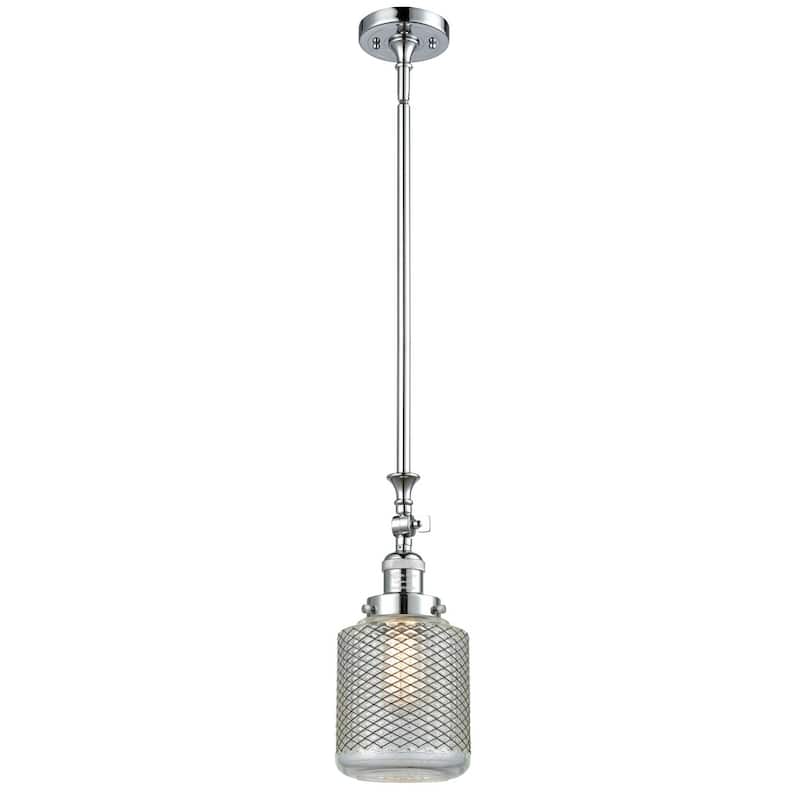 Innovations Lighting Stanton Single Light 6" Wide Mini Pendant