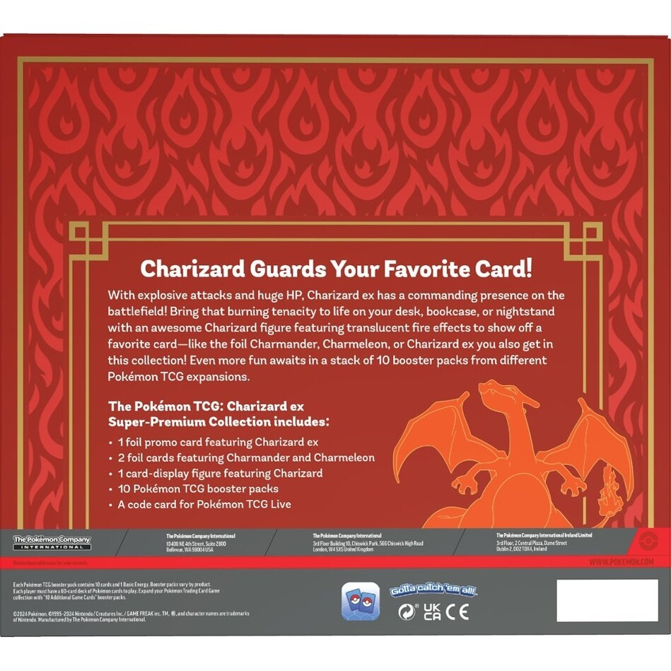 pokemon trading card games charizard ex super Pokmon - Premium Collection - US have for dedicated Pokmon Trading Card Game enthusiasts Pokemon TCG: Charizard ex Super-Premium