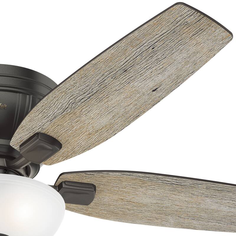 Hunter 52" Kenbridge Low Profile Ceiling Fan with LED Light Kit and Pull Chain