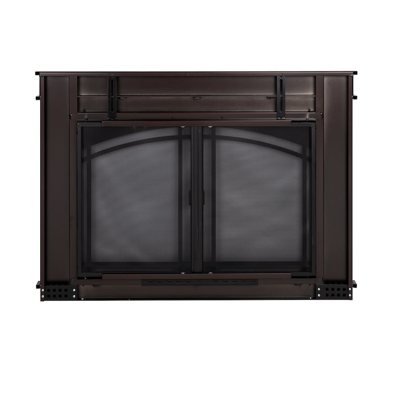 Pleasant Hearth Fenwick Fireplace Glass Door