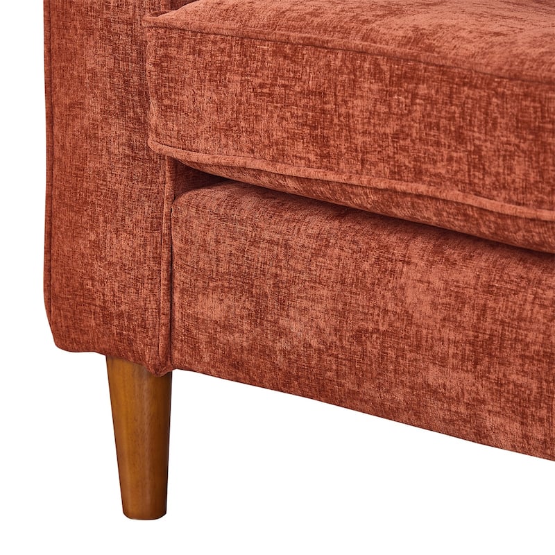 82.7" Sofas for Living Room, Comfy Love Seat Couches, Corduroy Loveseat Sofa,, Easy Assembly with USB
