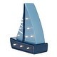 preview thumbnail 5 of 6, Lambs & Ivy Little Skipper Hand Painted Nautical Sailboat Table Top Lamp/Light