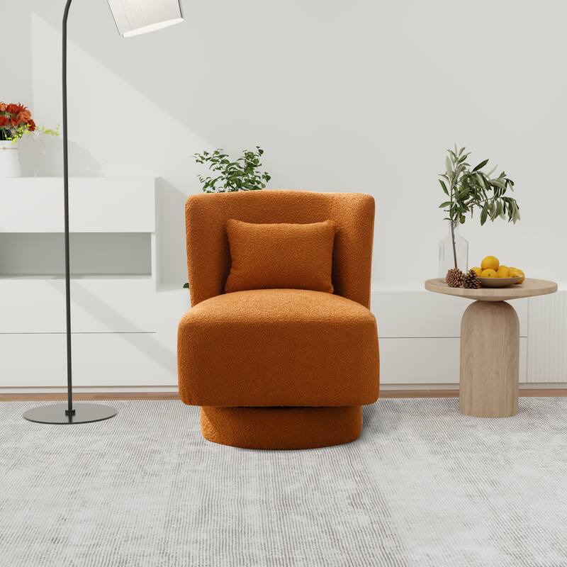 23.6"W Swivel Accent Chair for Living Room