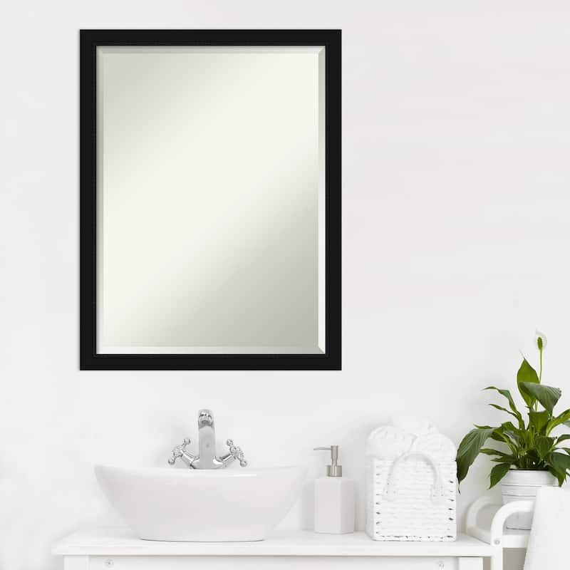 Beveled Bathroom Wall Mirror - Avon Frame