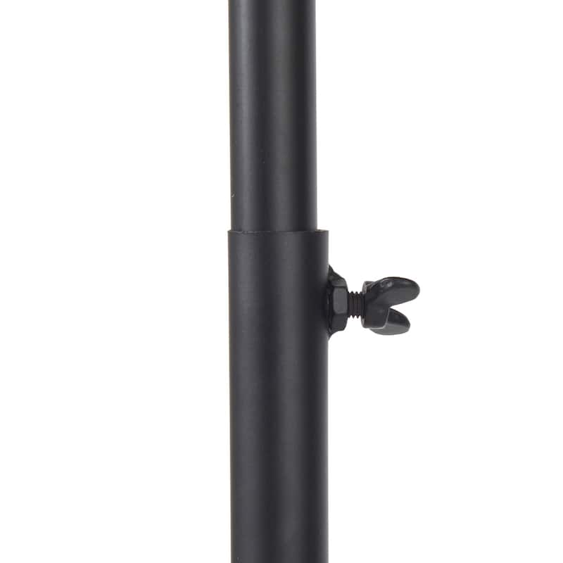 Debdou Gold Metal Adjustable Cinema-Style Floor Lamp