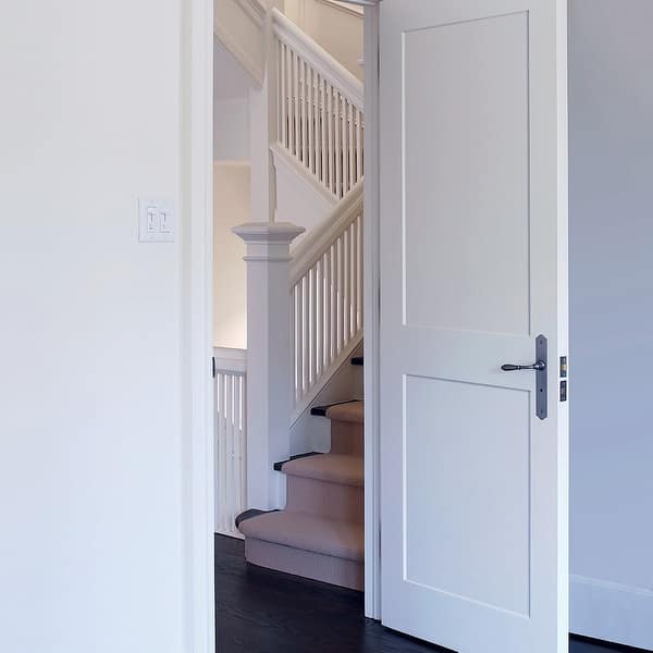 Trimlite 3068138 8402rh10b6916 36 By 80 Shaker 2 Panel Right Handed Interior Pre Hung Passage Door With Oil Rubbed Bronze