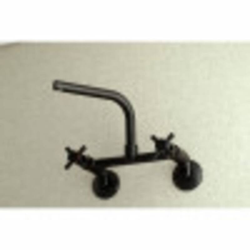 Kingston Brass Concord 1.8 GPM Wall Mounted Bridge Kitchen Faucet