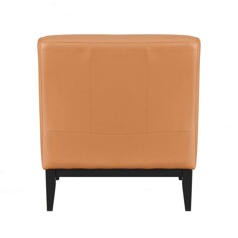 Luxurious Leather Accent Chair for Ultimate Comfort and Style