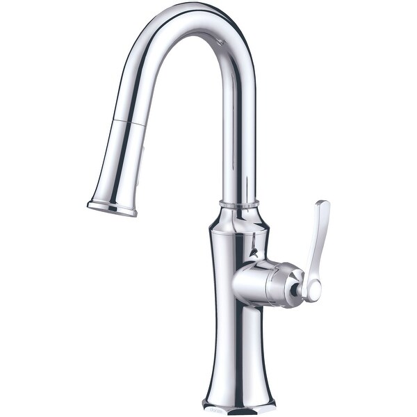 Danze D150528 Draper 1.75 GPM Single Hole Pull Down Kitchen Faucet - Overstock - 30087856