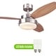 preview thumbnail 43 of 42, Westinghouse Alloy 52-Inch Indoor Ceiling Fan with LED Light Kit