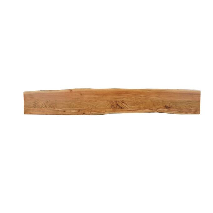HomeRoots 105" Natural Solid Wood Live Edge Dining Bench - 105.00 in. x 18.00 in. x 15.00 in.
