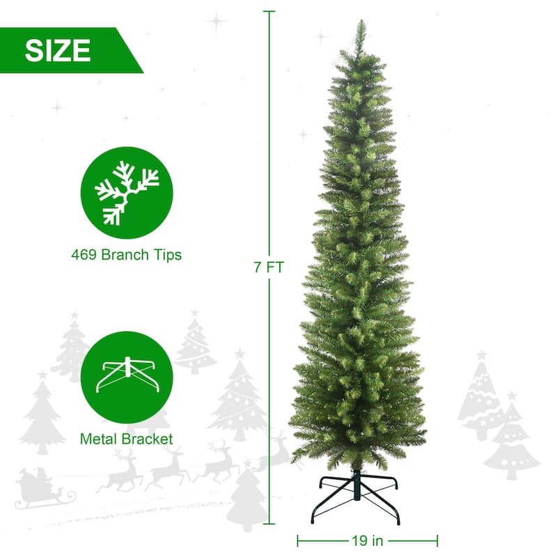 Modern PVC Green Pencil Tree - N/A