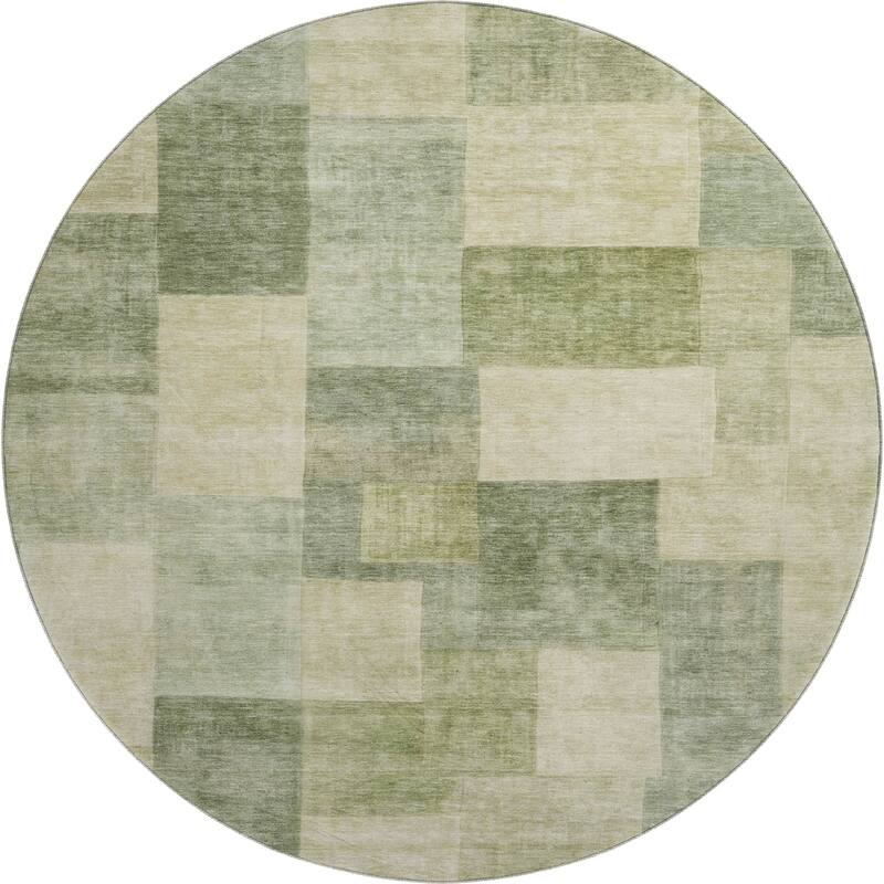 Premium Washable Super Soft Contempory Checker Mayfield Rug