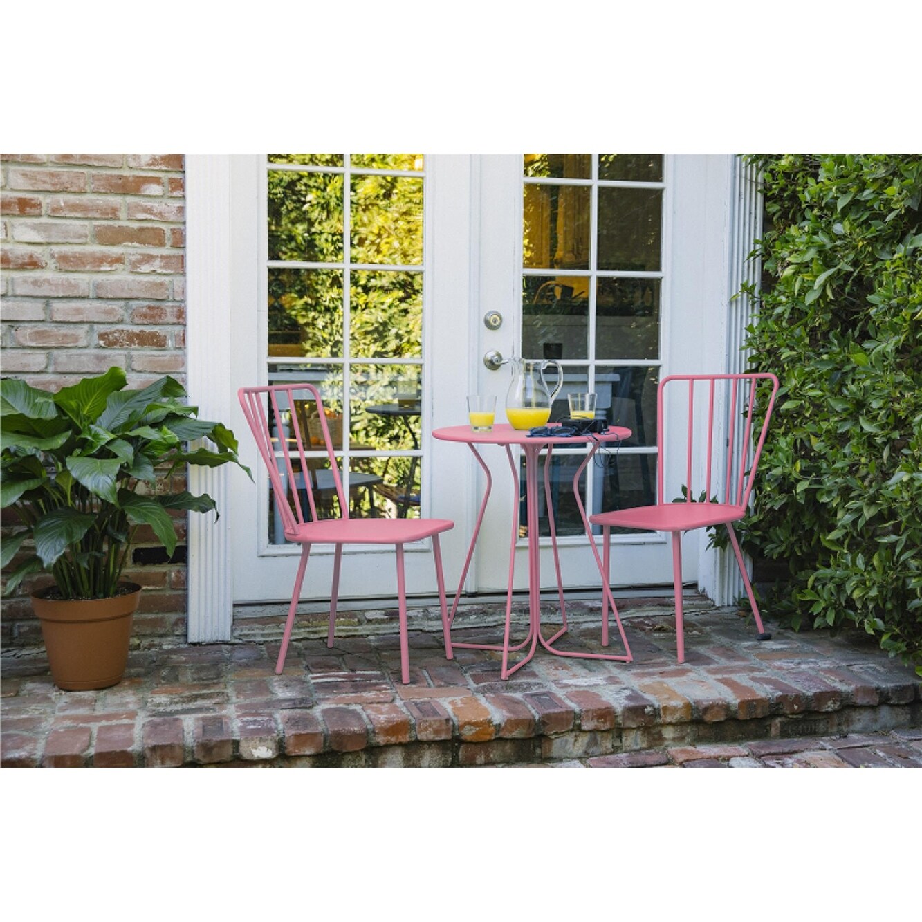 Novogratz 3 piece poolside heidi hot sale outdoor bistro set