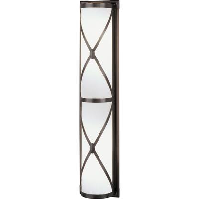 Robert Abbey Z1987 Four Light Wall Sconce Chase Deep Patina Bronze - One Size