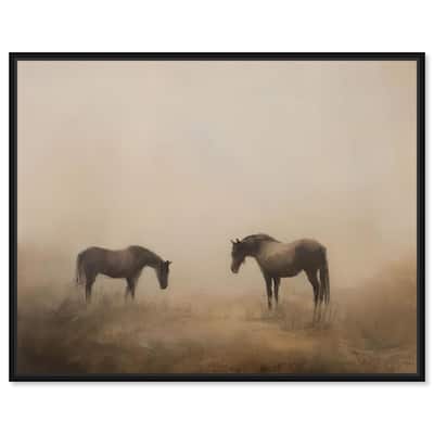 Equine Duo II Canvas by Art Remedy