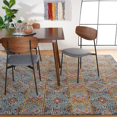 SAFAVIEH Handmade Aspen Licia Bohemian & Eclectic Tribal Wool