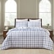 preview thumbnail 17 of 22, Superior Plaid Flannel Cotton Classic Rustic Farmhouse Duvet Cover Set