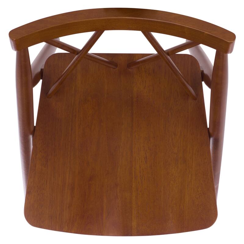 SAFAVIEH HOME Gayle Dining Chair (Set of 2) - 22"W x 22"D x 34"H